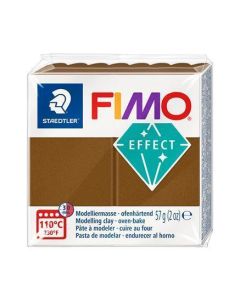 FIMO® "Metallic Effect", metalická bronzová 57g
