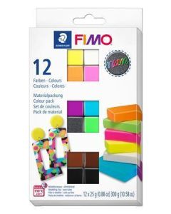 FIMO® Effect NEON sada 12 barev 25g