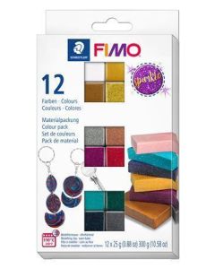 FIMO® Effect SPARKLE sada 12 barev 25g
