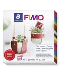 FIMO Leather Sada DIY KVĚTINÁČ na zavěšení