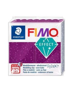 FIMO® effect 8020 fialová se třpytkami