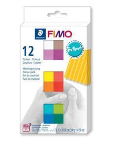 FIMO® soft sada 12 barev 25 g BRILLIANT