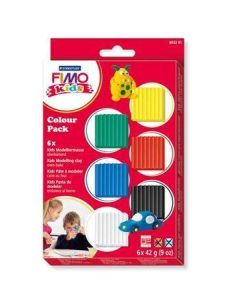Sada FIMO® kids 8032 "basic" - základní, 6 barev