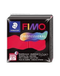 Modelovací hmota FIMO "Professional", červená, 57 g, FIMO 8040-200