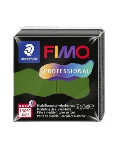 Modelovací hmota FIMO "Professional", trávová zelená, 57 g, FIMO 8040-57