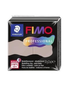 Modelovací hmota FIMO "Professional", šedohnědá, 57 g, FIMO 8040-87