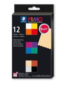 FIMO® professional sada 12 barev 25 g BASIC