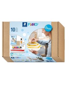 Modelovací hmota FIMO "Air Basic 81", bílá, 500 g, sada, FIMO 81SET01