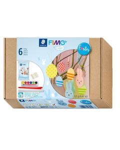 Modelovací hmota FIMO "Air 81 Easter", bílá, 125 g, sada VELIKONOCE, FIMO 81SET04