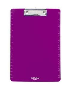 Psací podložka "FO-CB011", purpurová, plast, A4, FLEXOFFICE