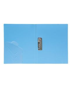 Desky s rychlosvorkou "FO-CF02", modrá, A4, PP, FLEXOFFICE