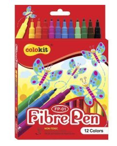Fixy "Colokit", 12 barev, FLEXOFFICE
