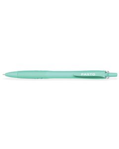 Gelové pero "PAZTO", mix pastelových barev, modrá, 0,3 mm, stiskací mechanismus, FLEXOFFICE FO-GELB0