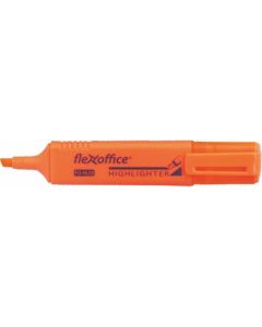 Zvýrazňovač "HL05", oranžová, 1-4,0 mm, FLEXOFFICE
