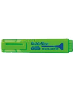 Zvýrazňovač "HL05", zelená, 1-4,0 mm, FLEXOFFICE
