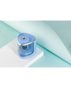 Ořezávátko "Flexio", modrá, stolní, na baterie, FLEXOFFICE OW-1162