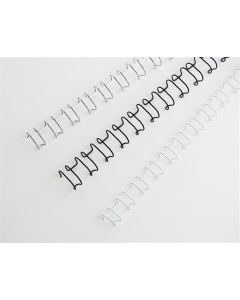 Hřbet "MultiBind 21", stříbrná, kovový, 6 mm, 55 listů, GBC
