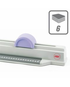 Vazač "Clickman", vazba plastovým hřbetem, ruční, 145 listů, GBC