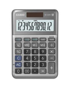 Kalkulačka "MS-120 FM", šedá, stolní, 12 číslic, CASIO