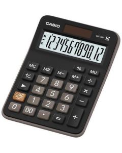 Kalkulačka stolní "MX 12B", černá, 12místný displej, CASIO MX 12 B