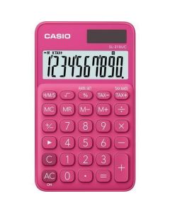 Kalkulačka "SL 310", červená, 10 místný displej, CASIO