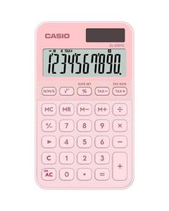 Kalkulačka kapesní "SL 310", růžová, 10místný displej, CASIO SL 310 YC LP
