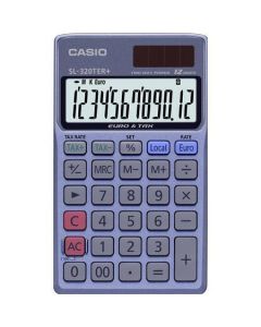Kalkulačka kapesní, 12místný displej, ekologická, CASIO "SL 320 TER+"