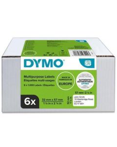 Etikety, k tiskárnám LW, 57x32 mm, 1000 štítku/role, DYMO
