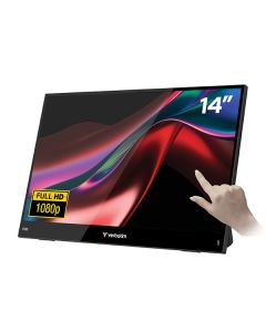 Verbatim přenosný monitor, Touch Monitor LIGHT, 14", Full HD (1920x1080), 60Hz, černý