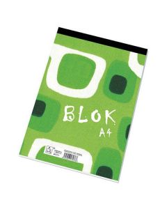 Blok čtverečkovaný, A4, 50listů,poznámkový
