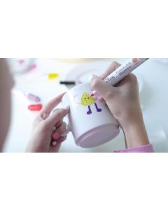 Sada Fix na porcelán, medium JUNIOR 5 ks, KREUL