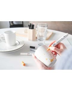 Fix na sklo a porcelán "METALLIC", medium, metalická tyrkysová, KREUL