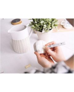 KREUL Glass & Porcelain Pen Chalky medium Cozy Red