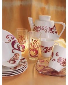 Sada barev na sklo a porcelán "CLASSIC", 6 x 20 ml, Hobby Line, KREUL