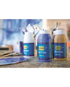 Akrylová barva "TRITON SOLO GOYA", světle žlutá, 750 ml, KREUL