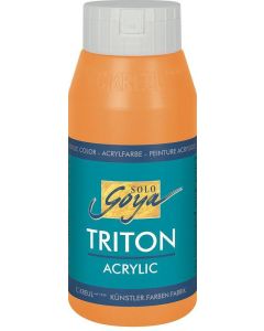 Akrylová barva "TRITON SOLO GOYA", svítící oranžová, 750 ml, KREUL