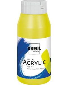 Akrylová barva "TRITON SOLO GOYA", francouzské chmelové zlato, 750 ml, KREUL