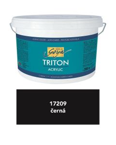 Akrylová barva "TRITON SOLO GOYA", černá, 2500 ml, KREUL