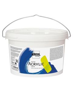 Akrylová barva "TRITON SOLO GOYA", titanově bílá, 2500 ml, KREUL