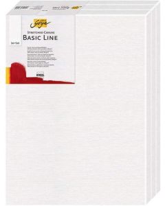 Malířské plátno Basic Line 30 x 40 cm, sada 3ks, KREUL