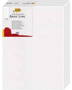 Malířské plátno Basic Line 40 x 50 cm, sada 3ks, KREUL