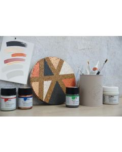 Sada Křídová barva CHALKY PAINT 4 barvy po 150 ml, KREUL