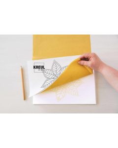 KREUL Copying paper 5 sheets each White + Yellow 21 x 30 cm