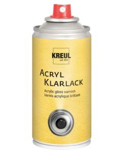 Transparentní akrylový lak ve spreji, lesklý, 150ml, KREUL