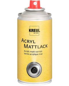 Transparentní akrylový lak ve spreji, matný, 150ml, KREUL