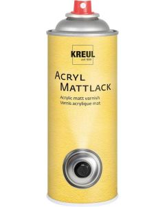 Transparentní akrylový lak ve spreji, matný, 400ml, KREUL