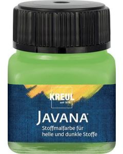 Barva na světlý a tmavý textil, listová zelená, 20 ml, JAVANA, KREUL