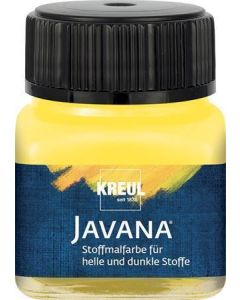 Barva na světlý a tmavý textil, žlutá, 20 ml, JAVANA, KREUL