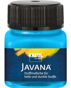 Barva na světlý a tmavý textil, světle modrá, 20 ml, JAVANA, KREUL