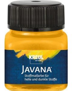 Barva na světlý a tmavý textil, zlatožlutá, 20 ml, JAVANA, KREUL